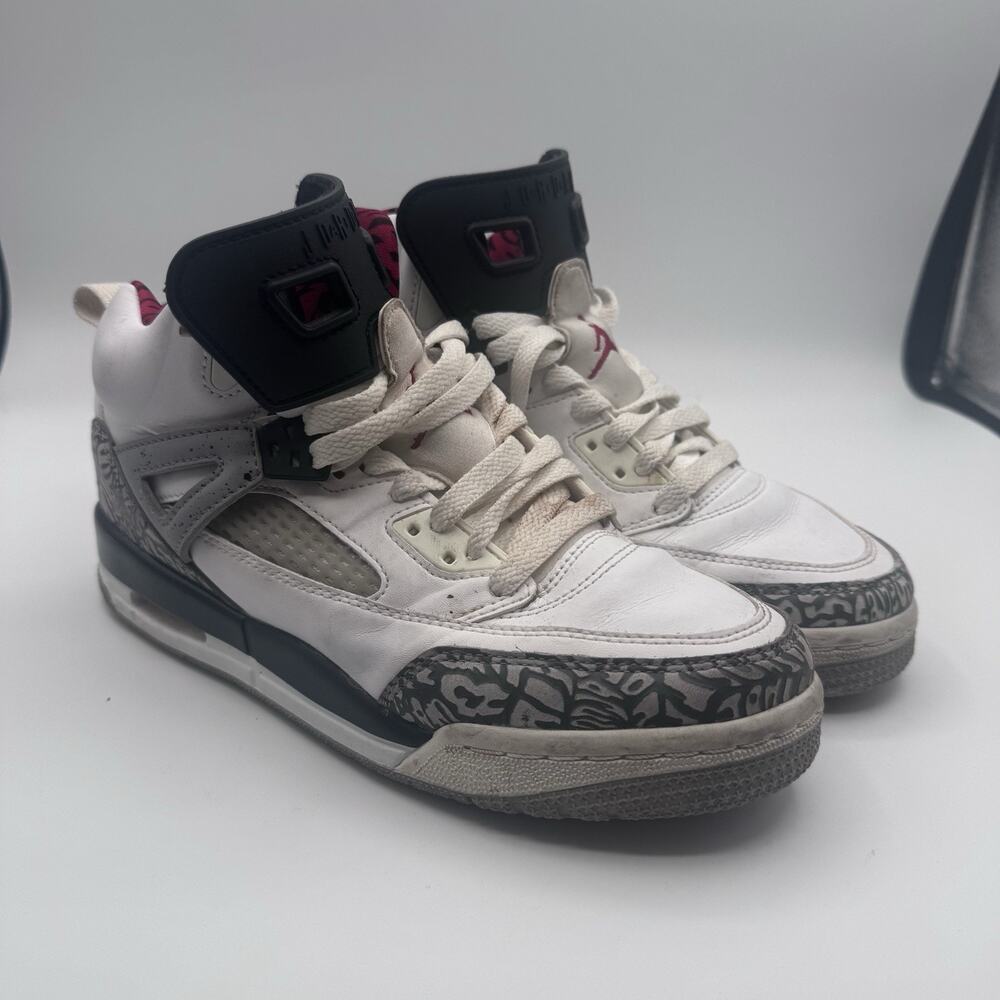 Nike Air Jordan Spizike GS 'White Cement' 317321-122 Boys Size 6.5Y or 8W